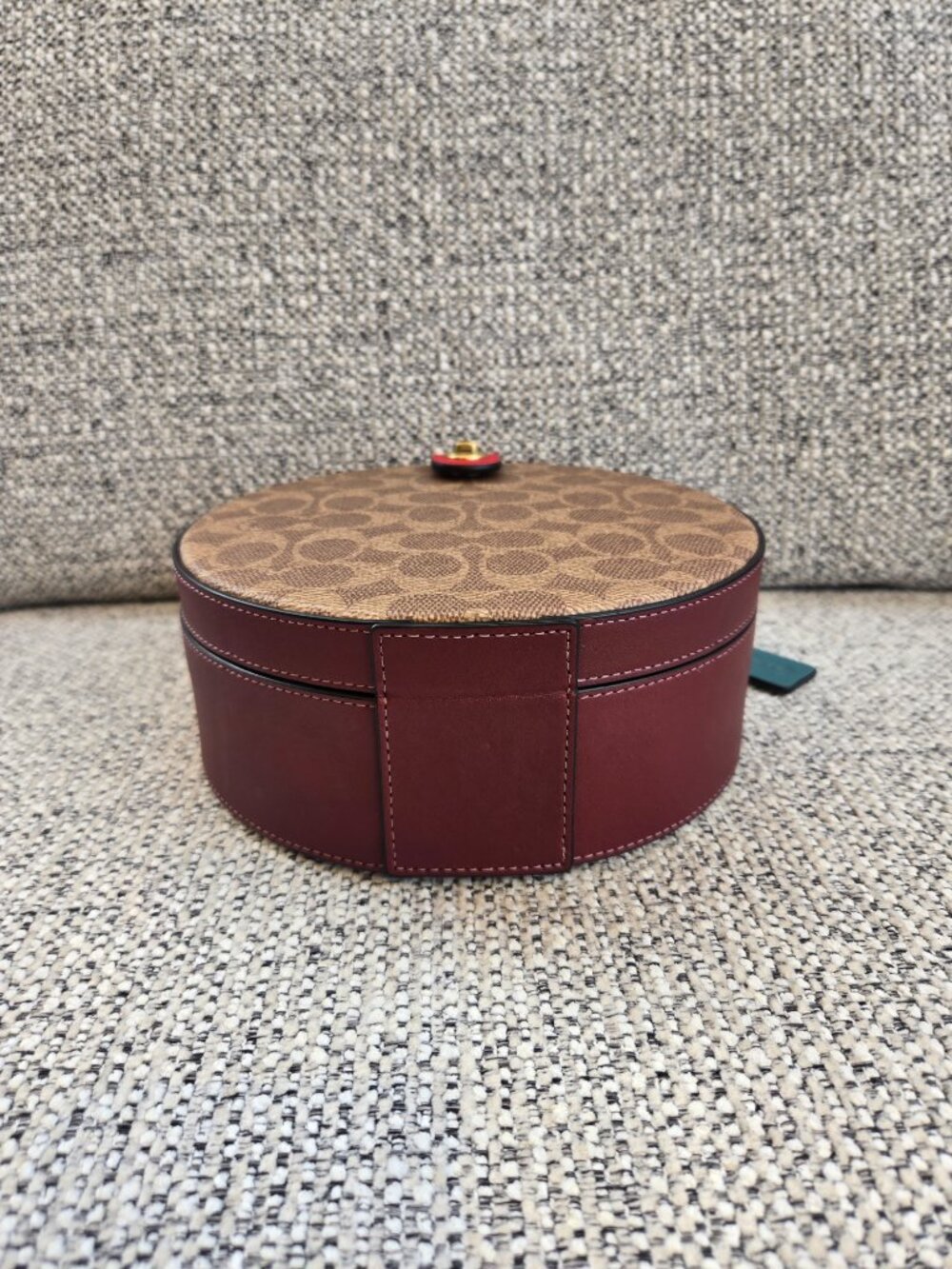 Coach Lunar New Year Circle Bag in Signature Canvas - Picture 13 of 16